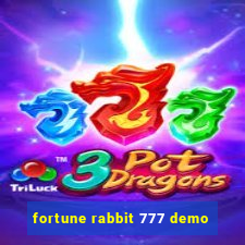 fortune rabbit 777 demo